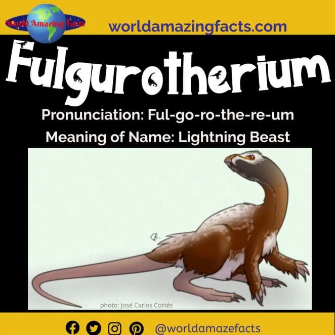 Fulgurotherium dinosaur
