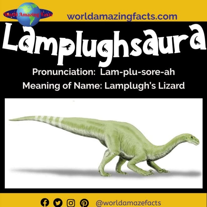 Lamplughsaura dinosaur