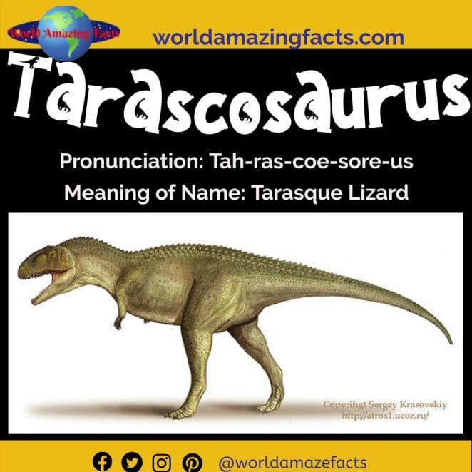 Tarascosaurus dinosaur